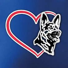 Nemecký ovčiak v srdci Nemecký ovčiak v srdci