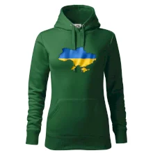 Ukrajina vlajka mapa Ukrajina vlajka mapa