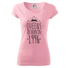 Queens are born in 1996