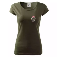 Folklór na prsníku sova