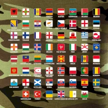 Vlajky štátov - Európa