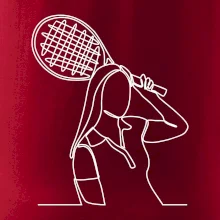 Tenistka jedným ťahom Tenistka jedným ťahom