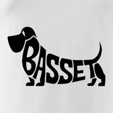 Basset nápis v tele