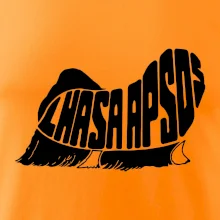 Lhasa Apso nápis v tele Lhasa Apso nápis v tele