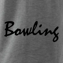 Bowling nápis písacie Bowling nápis písacie
