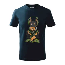 Bojový doberman (Pecka design)