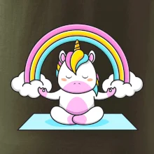 Yoga jednorožec - dúha Yoga jednorožec - dúha