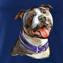 Americký stafordšírsky teriér kreslený