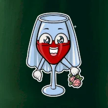 Červené víno pro nevěstu