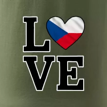 Love Česká vlajka Love Česká vlajka