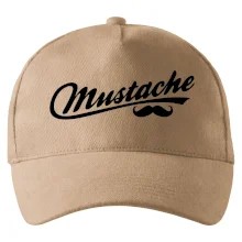 Mustache - nápis