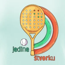 Padel jedine štvorku
