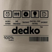 Čiarový kód - dedko