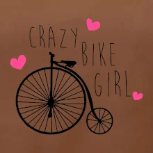Crazy bike girl