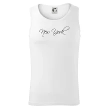 New York nápis písacím New York nápis písacím