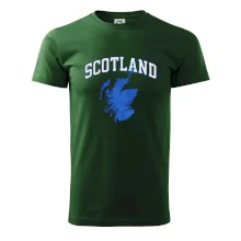 Scotland nápis s mapou Scotland nápis s mapou