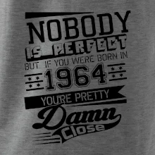 Nobody is perfect - 1964