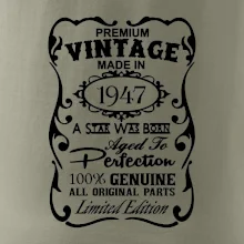 Vintage Etiketa - 1947