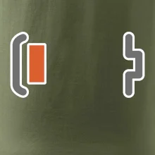 Rodinné tričká - batéria - maminka