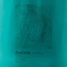 Zvičina - vrstevnice v obdĺžniku