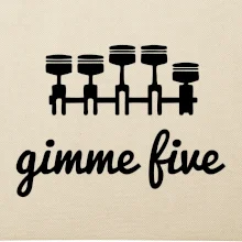 Gimme five - daj mi päť - päťvalec Gimme five - daj mi päť - päťvalec