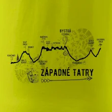 Profil kopca Západné Tatry