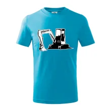 Bager bez nápisu čiernobiely