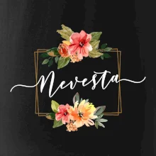 Nevesta štvorec oranžový