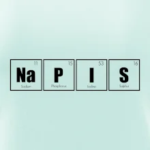 Vlastný nápis - periodická tabuľka Vlastný nápis - periodická tabuľka