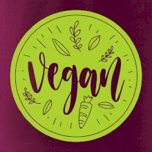 Vegan zelenina v kruhu