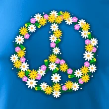 Peace symbol margaréty