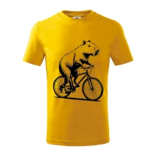 Kapybara na kole černá