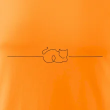 Mačka linka kreslená