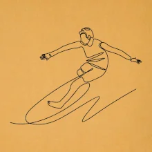 Surfovanie jedným ťahom