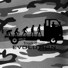 Truck driver evolution Truck driver evolution