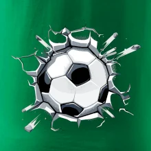 Futbalová lopta v triku Futbalová lopta v triku