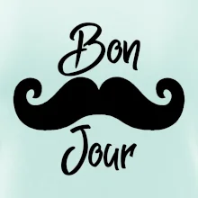 Mustache Bon Jour