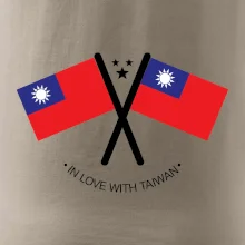 In love with Taiwan - vlajky