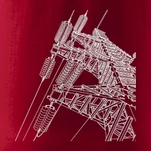 Nákres stožiara vysokého napätia