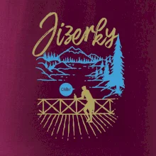 Jizerky - modrý les chill