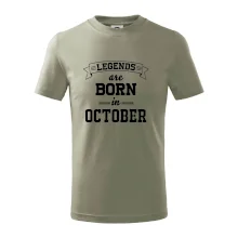 Legends are born in October
