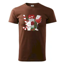 Vianoce, víno a snehuliak