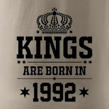 Kings are born in 1992 Kings are born in 1992