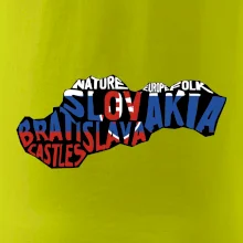 Mapy - názvy miest - Slovensko