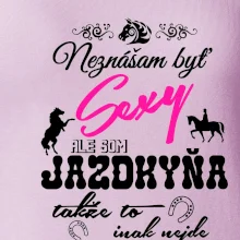 Neznášam byť sexy - Jazdkyňa