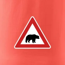 Dopravná značka - Pozor ľadový medveď