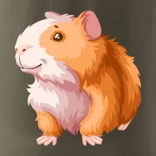 Morča - kreslené, bielo oranžové