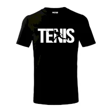 Tenis nápis silueta