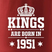 Kings are born in 1951