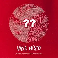 Vaše miesto - vrstevnice v kruhu